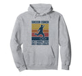 Soccer Coach Definition Hoodie - Aesthetic Graphic for Adults