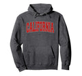 California Pa Pennsylvania Varsity Hoodie - Streetwear Style for Adults