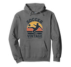Soccer Silhouette Hoodie - Aesthetic Graphic Men Women