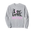 Live Love Soccer Soccer Player Sweatshirt - Novelty Apparel Men Women