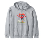 Heart Soccer Gift T-Shirt - Aesthetic Graphic Men Women
