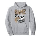 4Th Grade Soccer First Day School Hoodie - Novelty Apparel for Adults