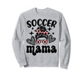 Soccer Mama Messy Bun Soccer Sweatshirt - Streetwear Style Men Women