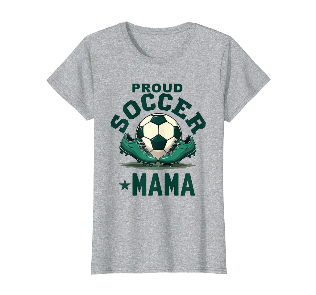Proud Soccer Mama Soccer Moms T-Shirt - Minimalist Print Unisex