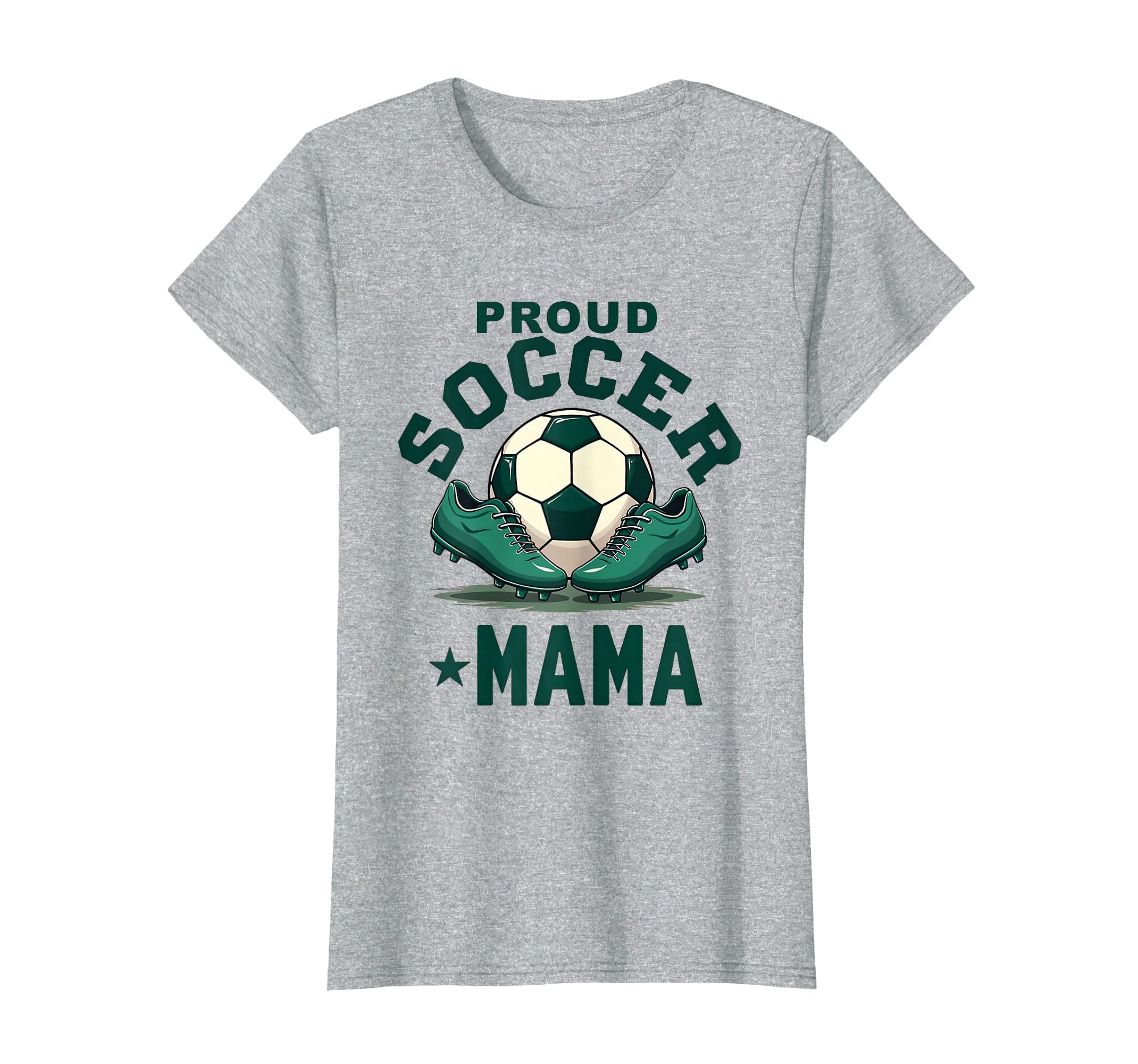 Proud Soccer Mama Soccer Moms T-Shirt - Minimalist Print Unisex
