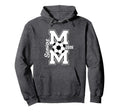 Senior Mom Soccer 2026 Graduate Hoodie - Aesthetic Graphic for Adults