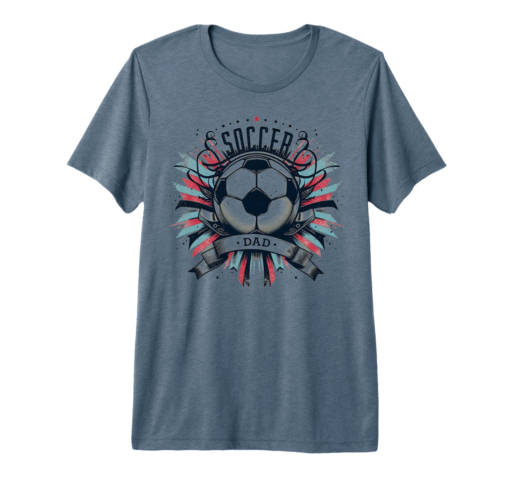 Soccer Dad Family Matching Dad Fathers T-Shirt - Aesthetic Graphic Unisex
