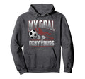 My Goal Is To Deny Yours Soccer Goalkeeper Hoodie - Unique Graphic Unisex