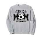Senior Mom 2025 Soccer Mom Class 2025 Sweatshirt - Unique Graphic Unisex