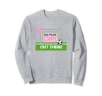 Soccer Soccer Player Soccer Sweatshirt - Minimalist Print for Adults