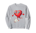 Heart Soccer Gift Hoodie - Unique Graphic Men Women