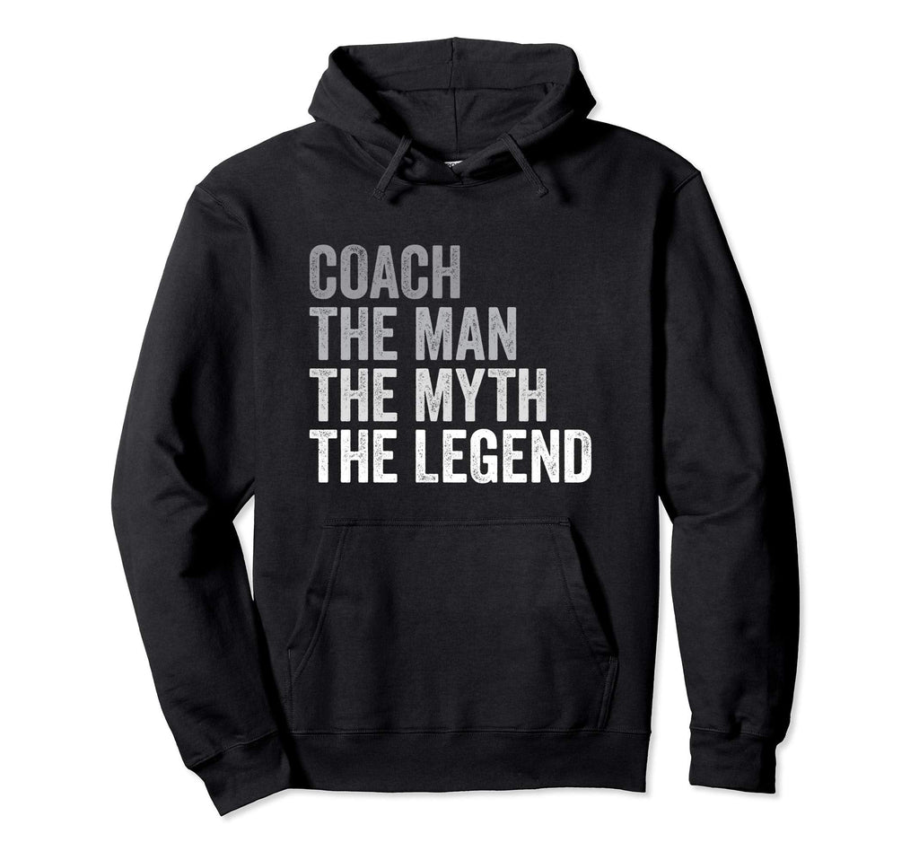 Coach Myth Legend Team Coaching Coaches Hoodie - Custom Art Print Unisex