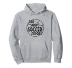 Eat Sleep Soccer Repeat Hoodie - Casual Everyday Wear for Adults