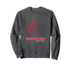 Basketball Wi Love Badger State Sweatshirt - Fun Novelty Design Unisex