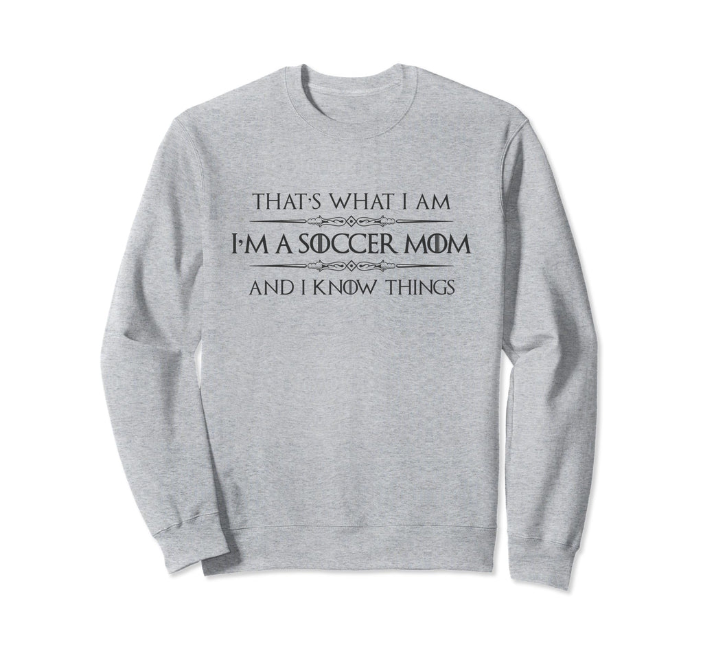 Soccer Mom Gifts Im Soccer Mom Sweatshirt - Custom Art Print for Adults