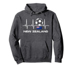 New Zealand Soccer Kiwi Football Hoodie - Novelty Apparel for Adults