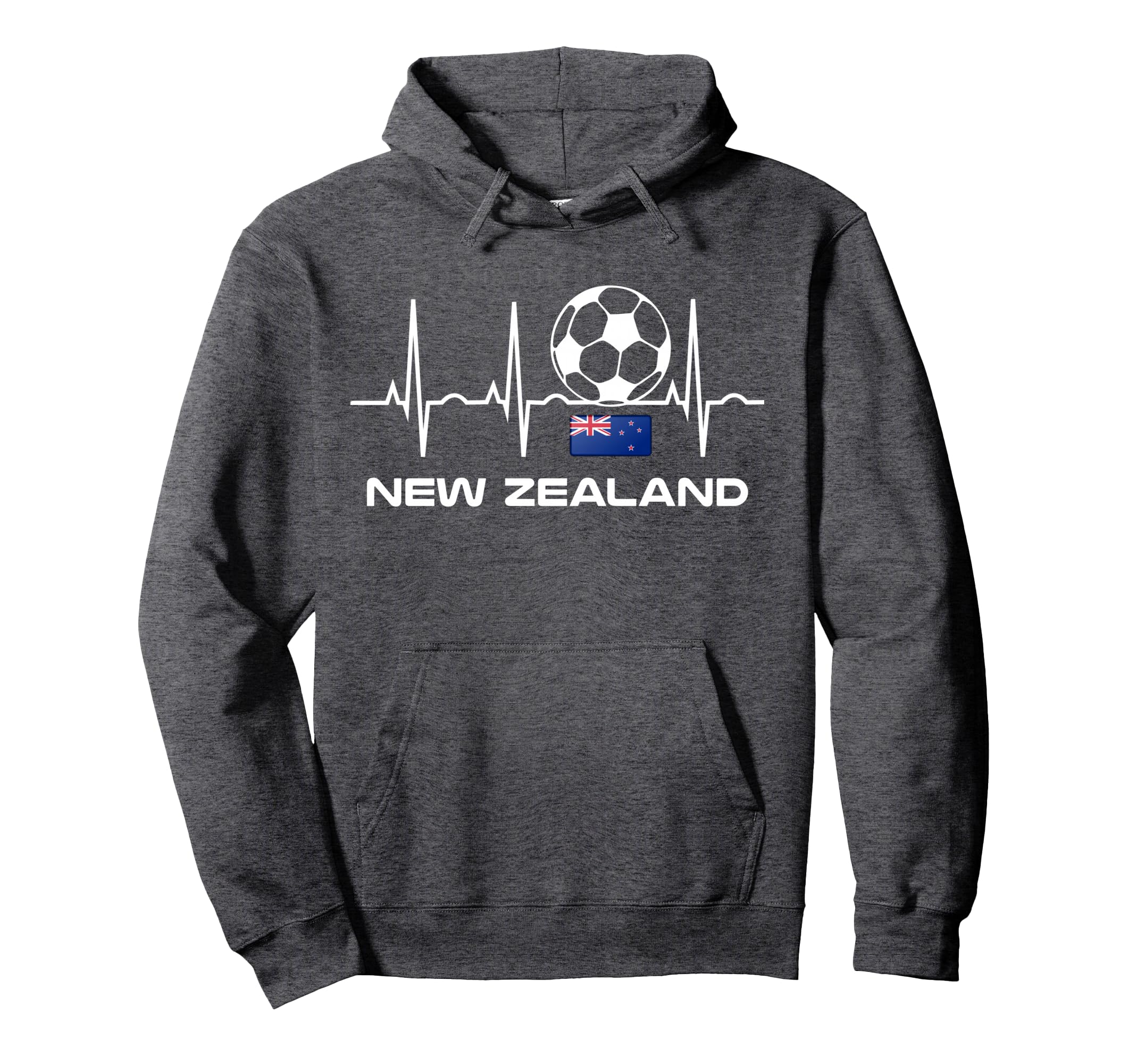 New Zealand Soccer Kiwi Football Hoodie - Novelty Apparel for Adults
