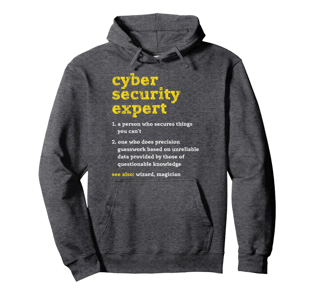 Cyber Security Expert Definition Hoodie - Custom Art Print for Adults