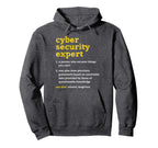 Cyber Security Expert Definition Hoodie - Custom Art Print for Adults