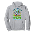 Earth Keeper Save Our Planet Earth Day Hoodie - Trendy Graphic for Adults