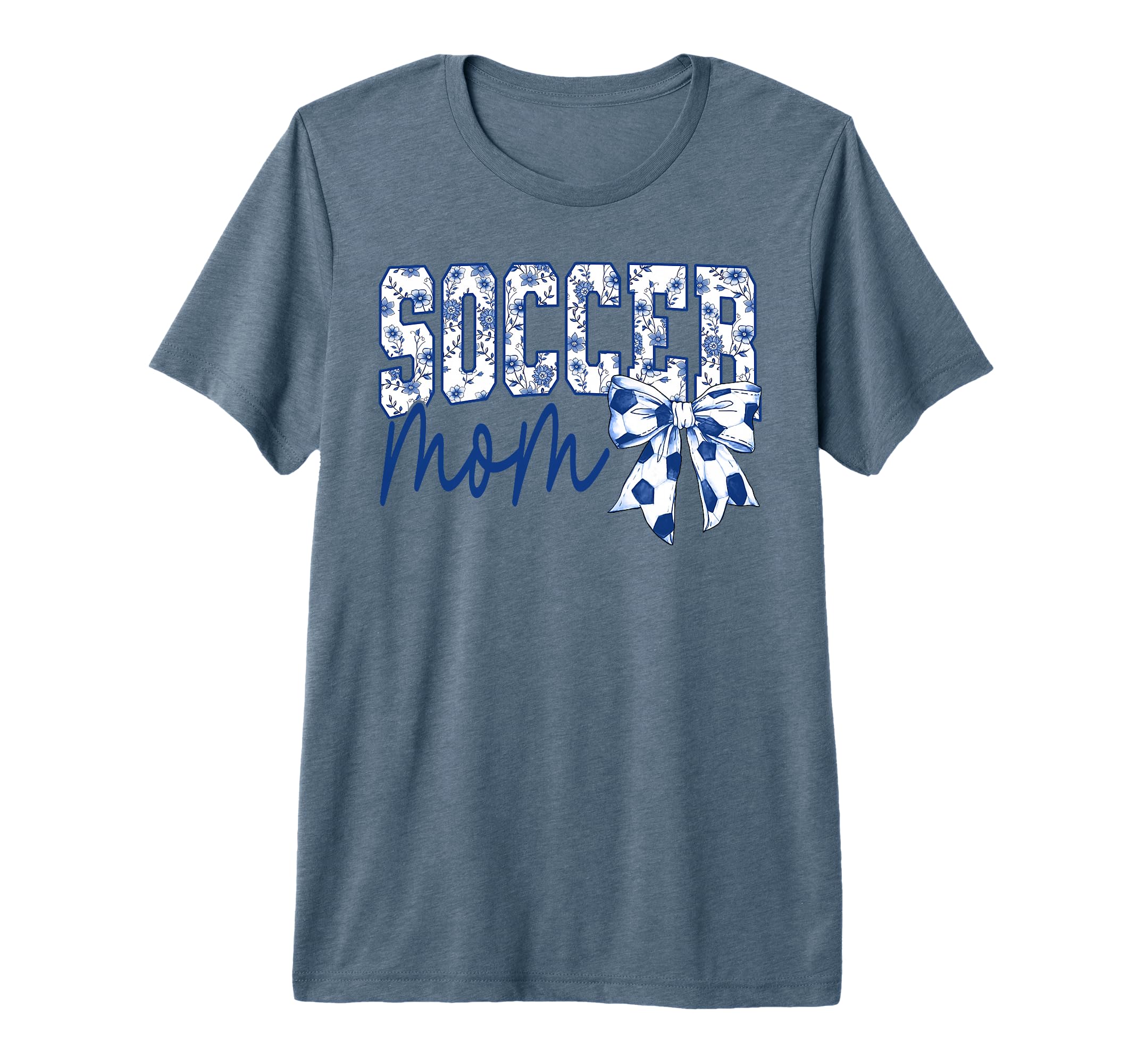 Groovy Soccer Mom Coquette Bow Game T-Shirt - Streetwear Style Men Women