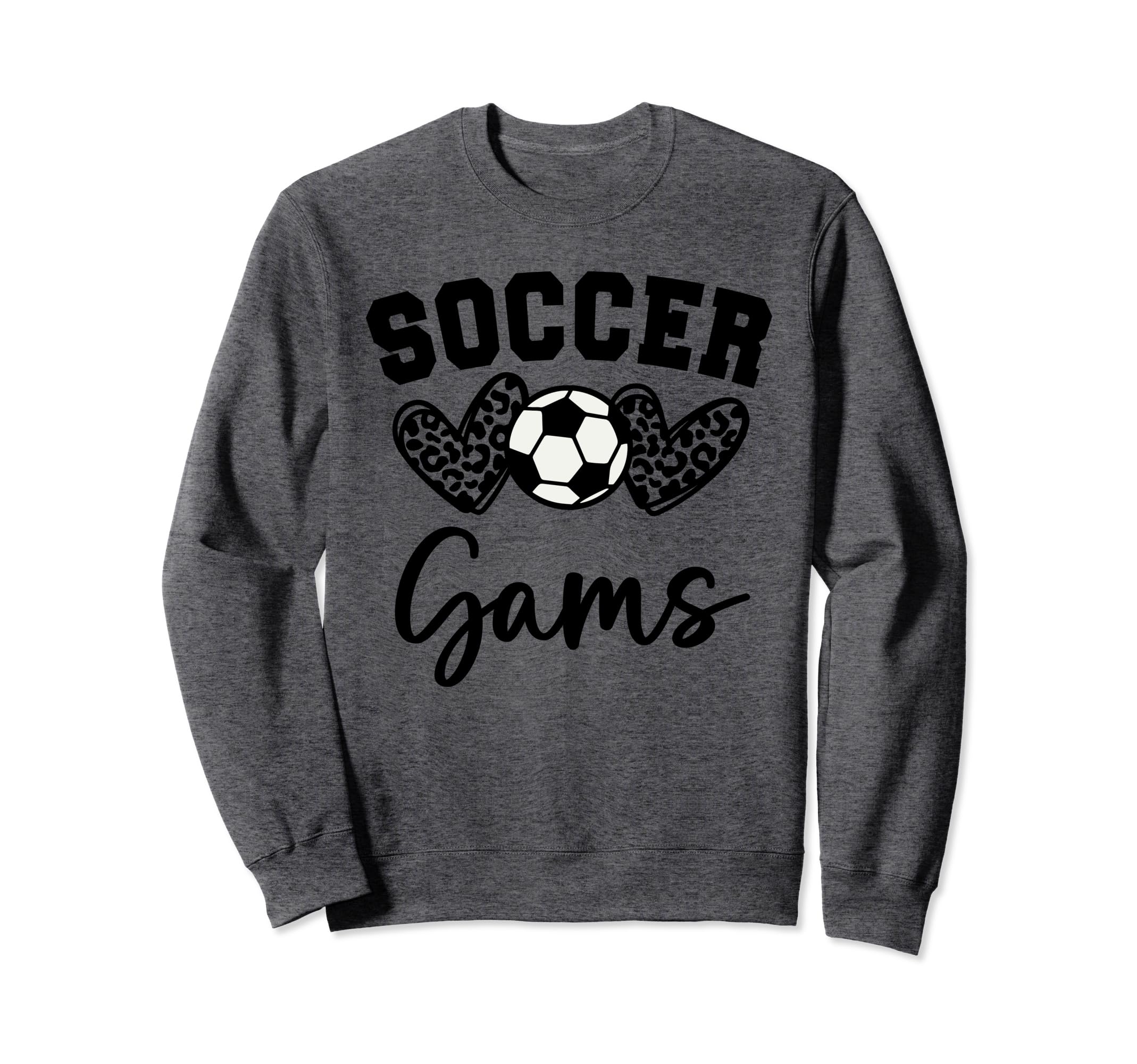 Soccer Gams Matching Family Soccer Sweatshirt - Unique Graphic for Adults