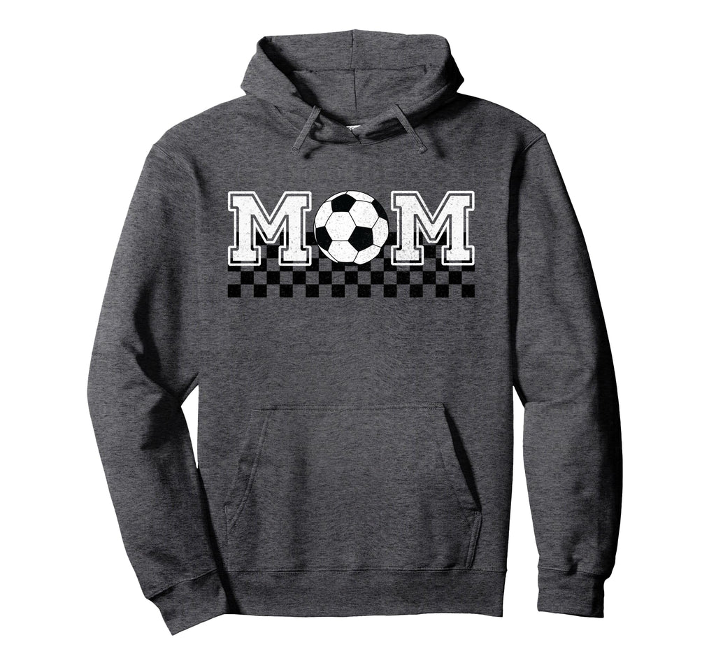Soccer Mom Soccer Mama Checkered Hoodie - Custom Art Print Men Women