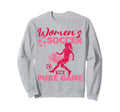 Soccer Team Outfit Players Fans Womens Sweatshirt - Unique Graphic Unisex