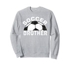 Soccer Brother Sweatshirt - Custom Art Print Unisex
