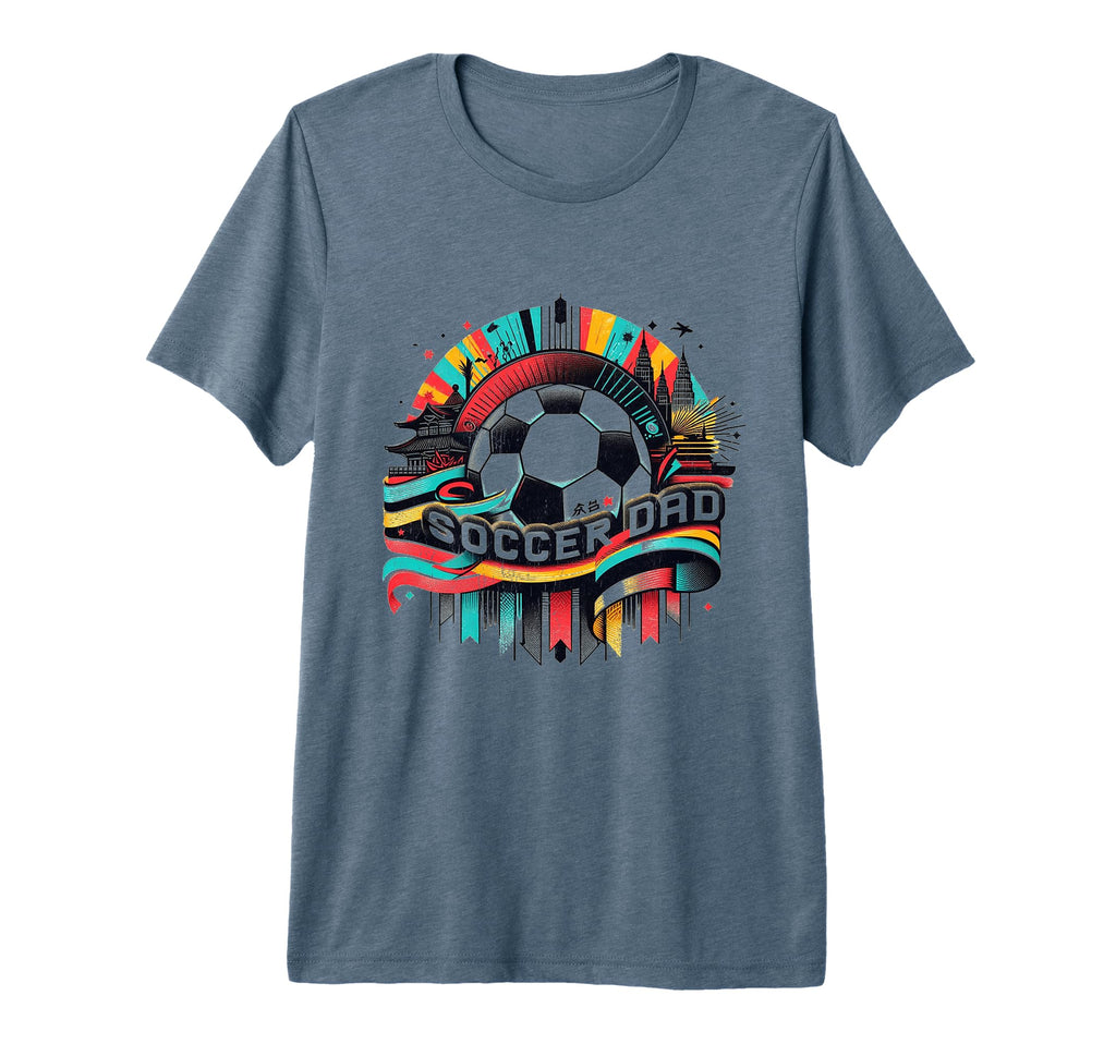 Soccer Dad Family Matching Dad T-Shirt - Novelty Apparel for Adults