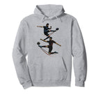 Soccer Player Kick Goal Keeper Hoodie - Casual Everyday Wear for Adults