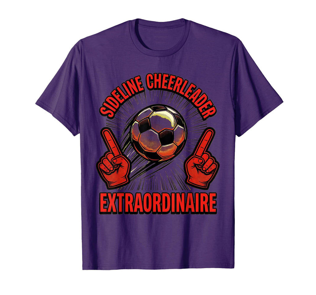 Sideline Cheerleader Extraordinaire T-Shirt - Minimalist Print Men Women