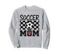 Groovy Soccer Mom Mother Soccer Mom Sweatshirt - Aesthetic Graphic Unisex