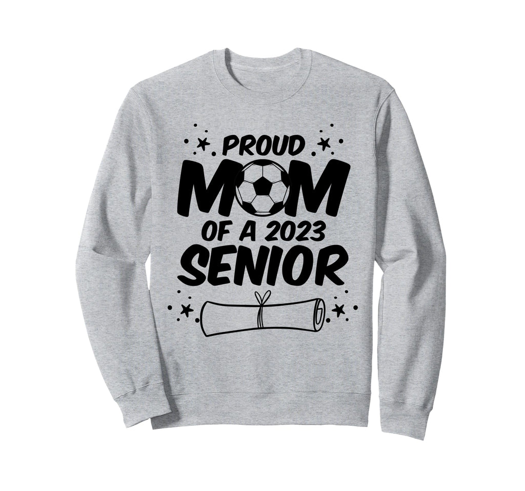 Senior Year Soccer Mom Soccer Sweatshirt - Aesthetic Graphic for Adults