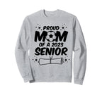 Senior Year Soccer Mom Soccer Sweatshirt - Aesthetic Graphic for Adults
