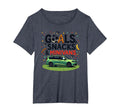 Goals Snacks Minivans Soccer Mom Life T-Shirt - Custom Art Print Unisex