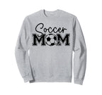 Soccer Mom Heart Game Day Vibes Sweatshirt - Trendy Graphic Men Women