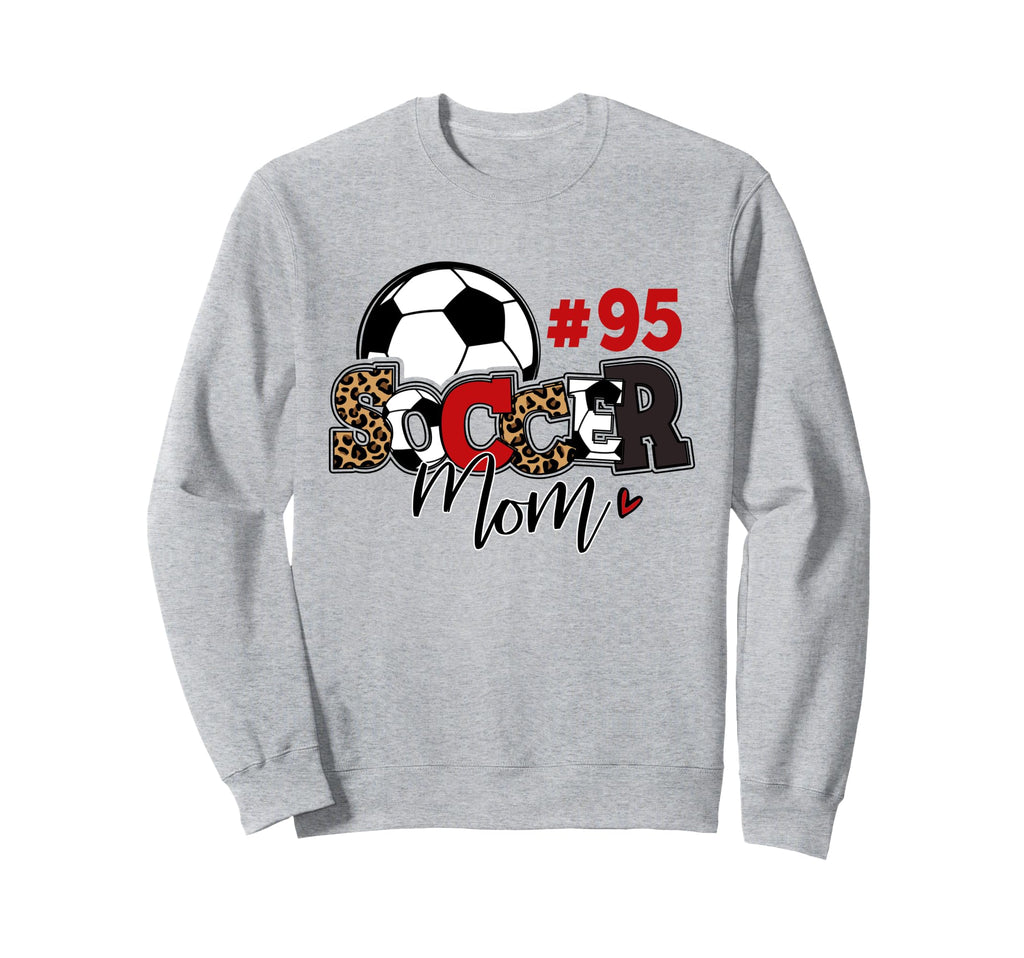 Soccer Mom 95 Custom Number Sweatshirt - Streetwear Style for Adults