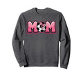 Soccer Mom Coquette Bow Game Day Sweatshirt - Fun Novelty Design Men Women