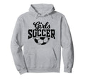 Football Player College Soccer Soccer Hoodie - Trendy Graphic for Adults