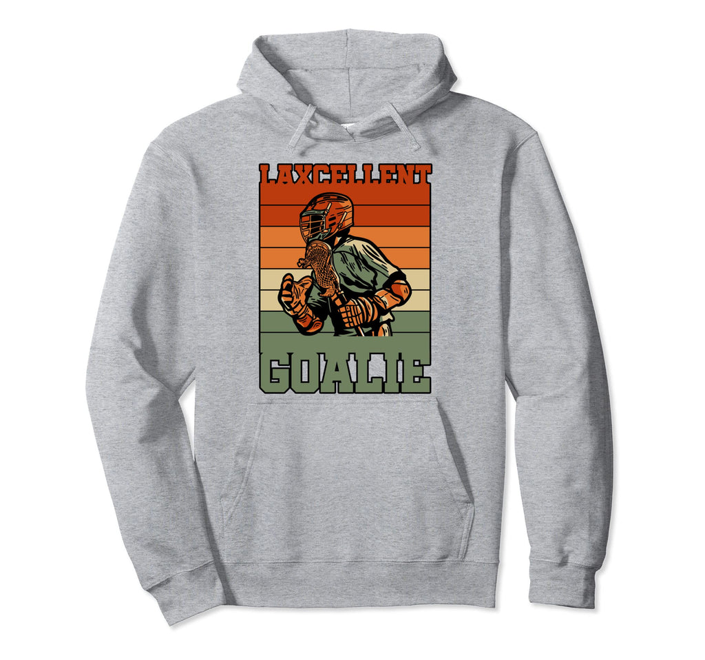 Laxcellent Goalie Lax Goalkeeper Hoodie - Casual Everyday Wear Unisex