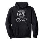 High School Soccer Gift This Wears Cleats Hoodie - Aesthetic Graphic Unisex