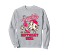 Soccer Daddy Birthday Party Daddy Sweatshirt - Minimalist Print for Adults