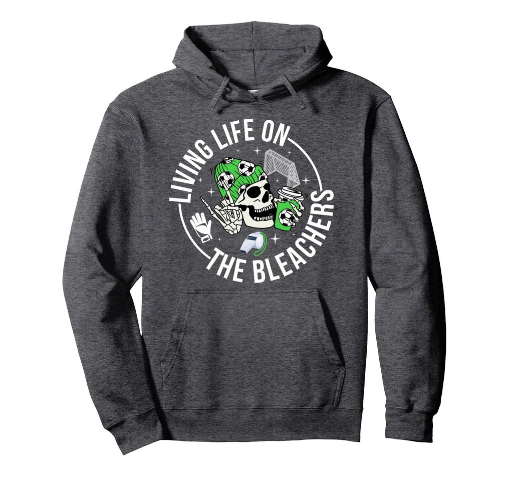 Bleachers Soccer Keeper Mom Soccer Hoodie - Graphic Print for Adults