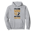 Im Who Just Loves Soccer Soccer Hoodie - Novelty Apparel Men Women