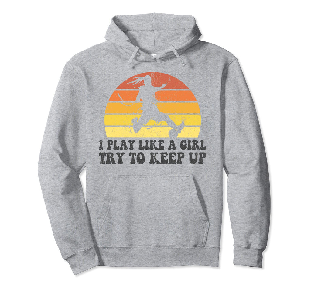 Play Like Soccer Funny Soccer Player Hoodie - Aesthetic Graphic for Adults