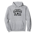 One Proud Soccer Step Mom Funny Sport Hoodie - Unique Graphic Men Women