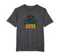 Proud Soccer Sister Sporty Family T-Shirt - Streetwear Style for Adults