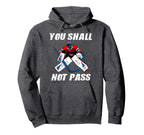 Ice Hockey Goalkeeper Goaltender Ice Hockey Hoodie - Trendy Graphic Unisex