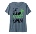 Eat Sleep Soccer Repeat Soccer Sports T-Shirt - Fun Novelty Design Unisex